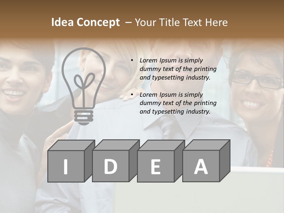 Business Mobility Looking PowerPoint Template