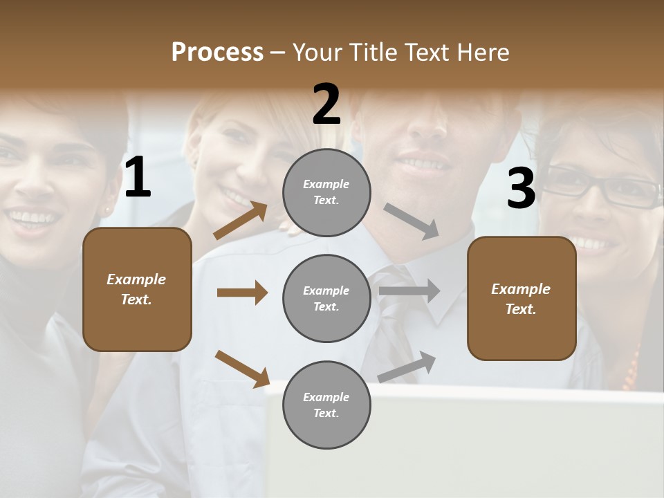 Business Mobility Looking PowerPoint Template