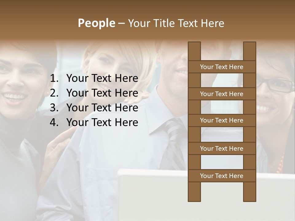 Business Mobility Looking PowerPoint Template