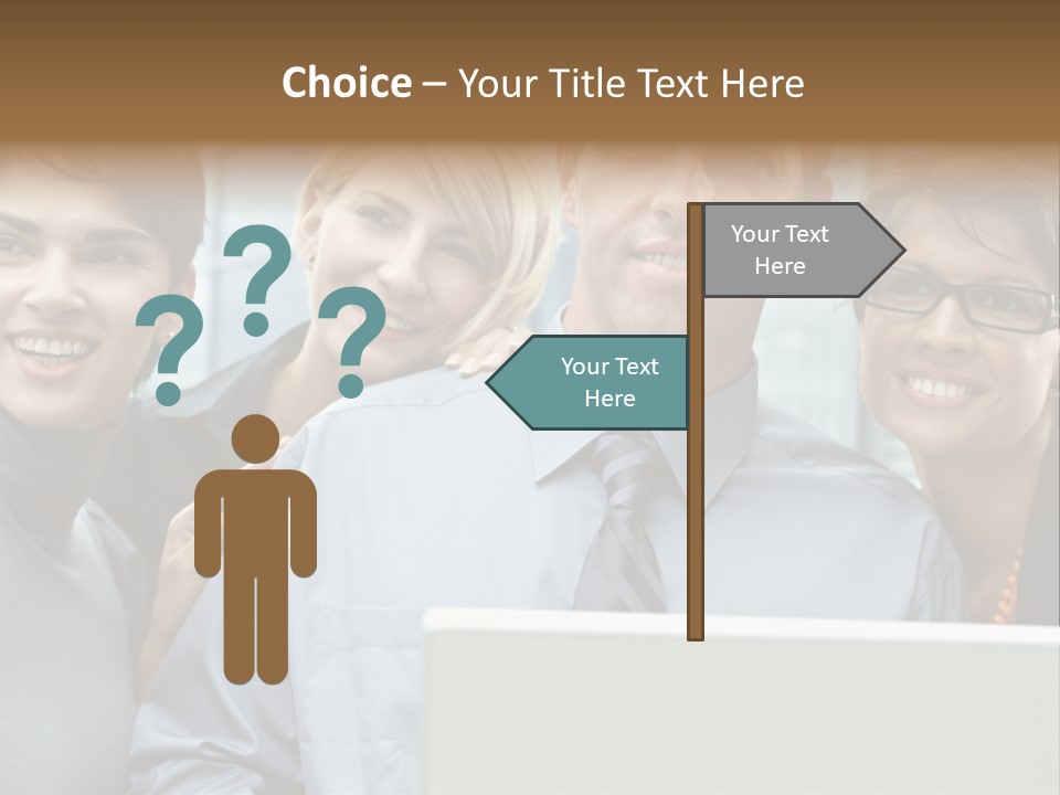 Business Mobility Looking PowerPoint Template