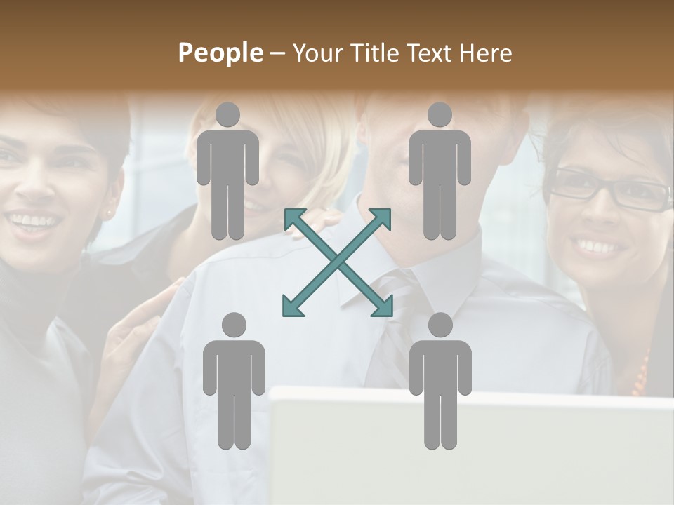 Business Mobility Looking PowerPoint Template