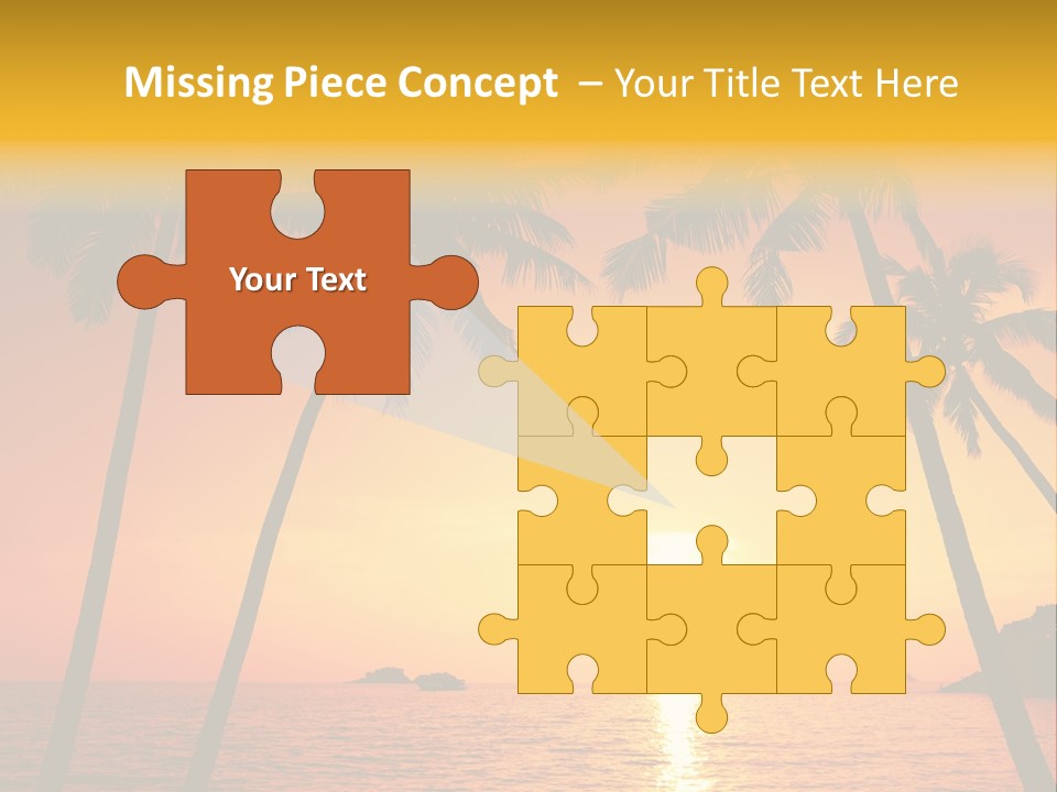 Beautiful Recreation Orange PowerPoint Template