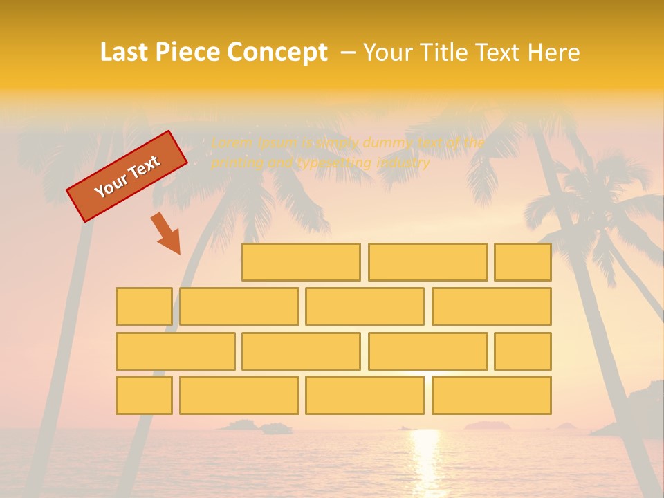 Beautiful Recreation Orange PowerPoint Template