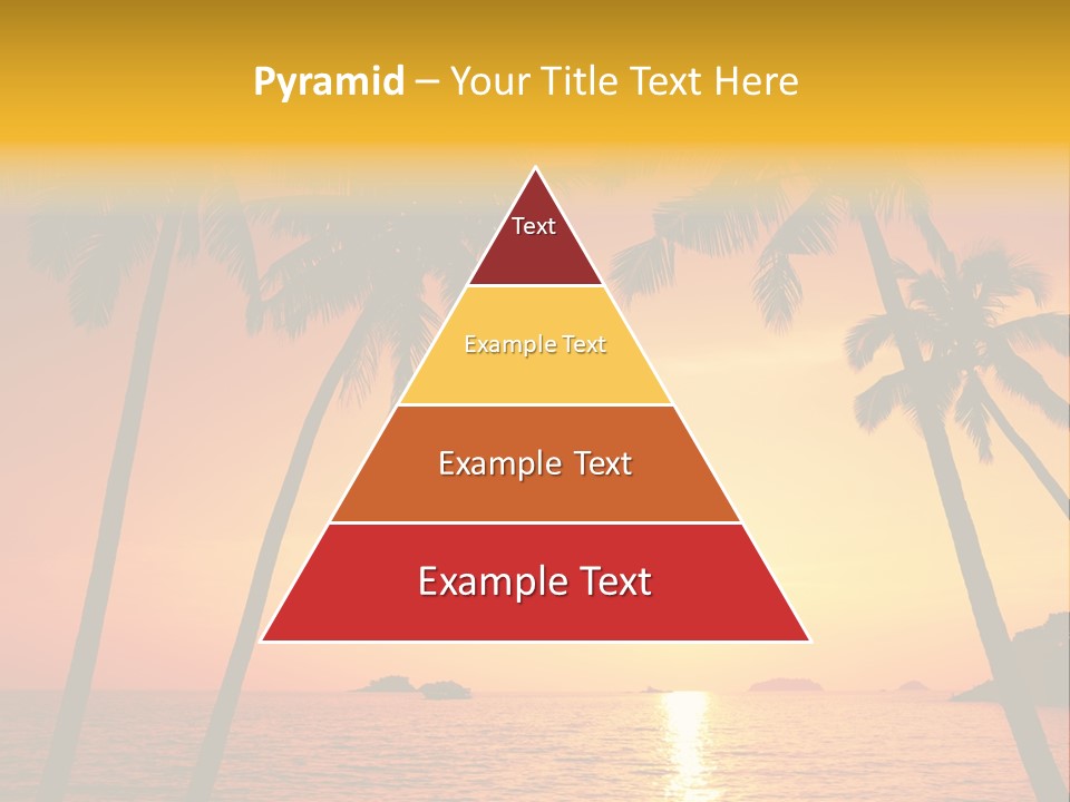 Beautiful Recreation Orange PowerPoint Template