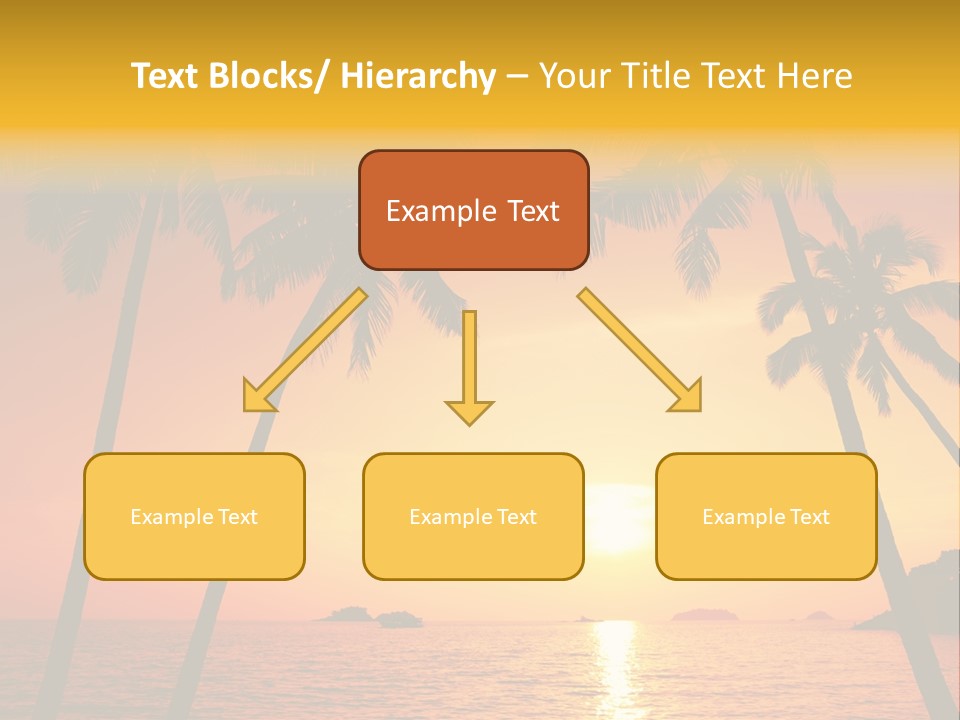 Beautiful Recreation Orange PowerPoint Template
