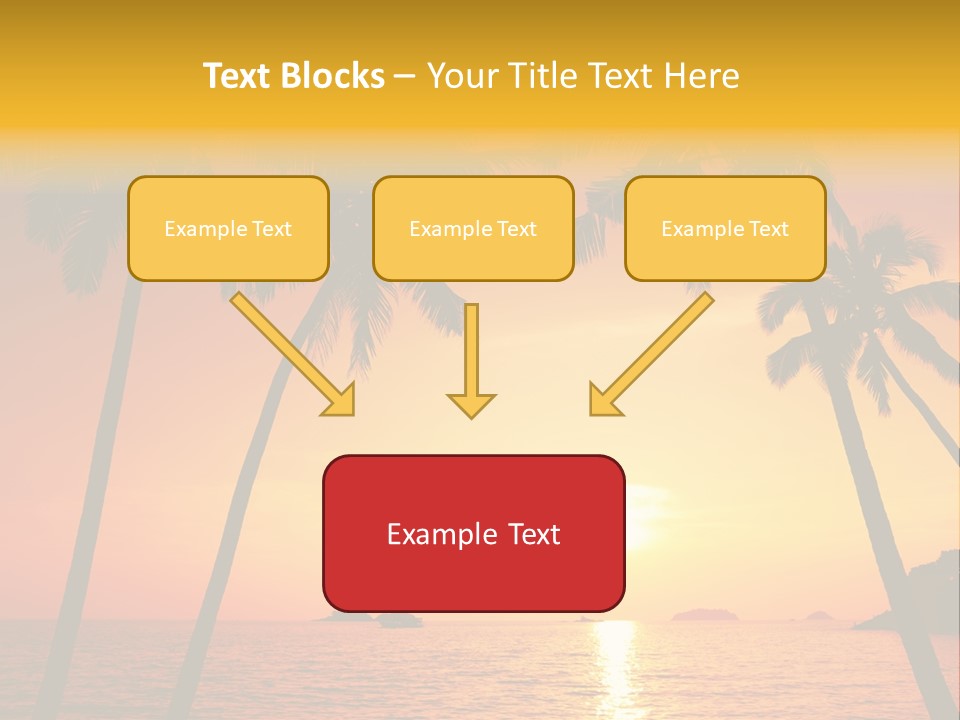 Beautiful Recreation Orange PowerPoint Template