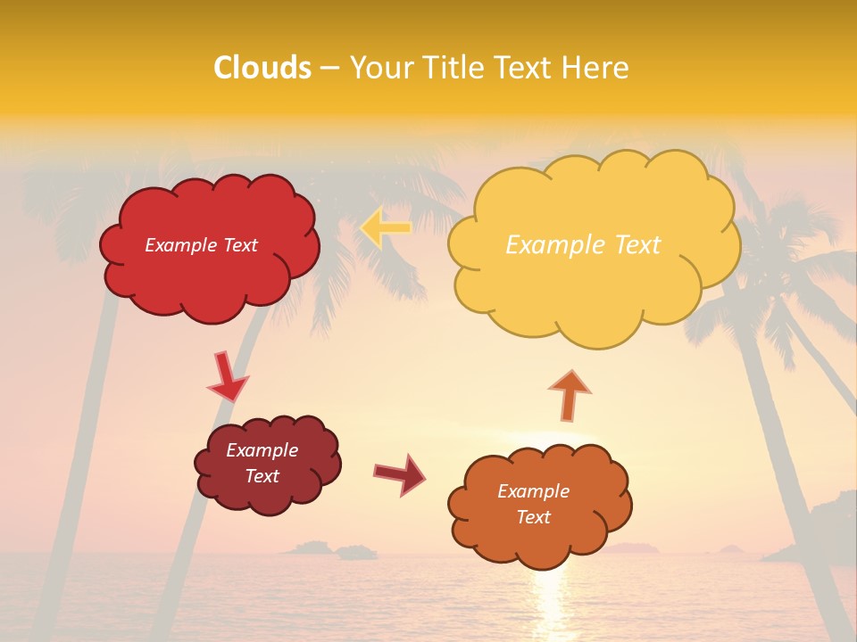 Beautiful Recreation Orange PowerPoint Template