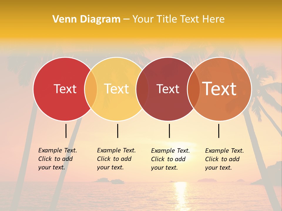 Beautiful Recreation Orange PowerPoint Template
