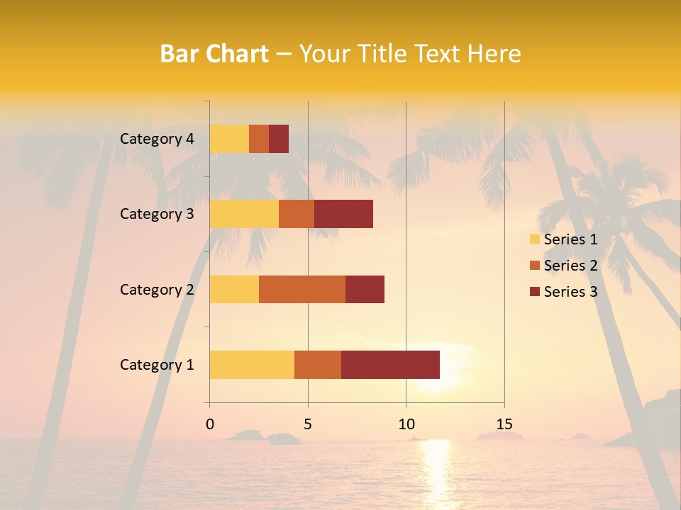 Beautiful Recreation Orange PowerPoint Template