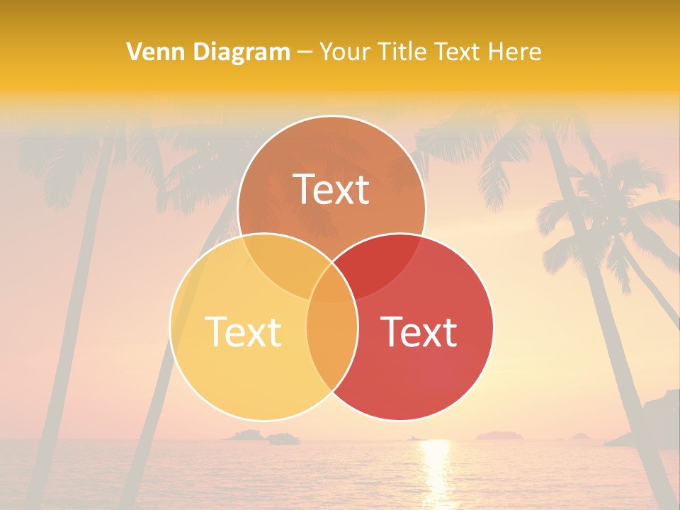 Beautiful Recreation Orange PowerPoint Template