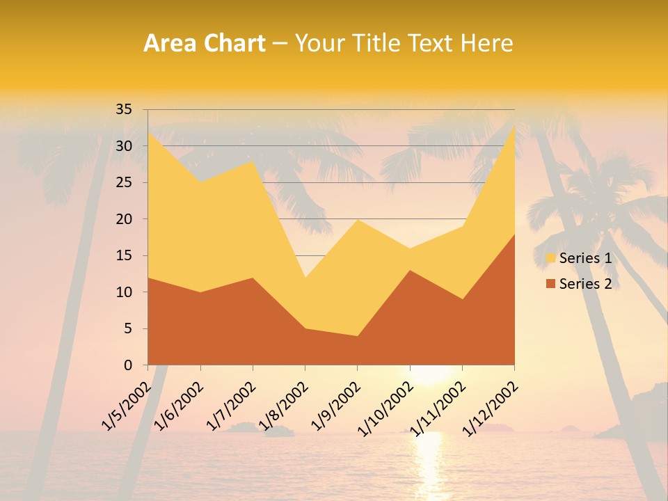 Beautiful Recreation Orange PowerPoint Template