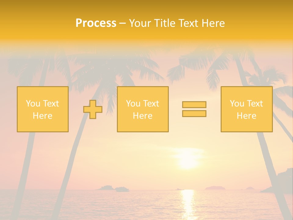 Beautiful Recreation Orange PowerPoint Template