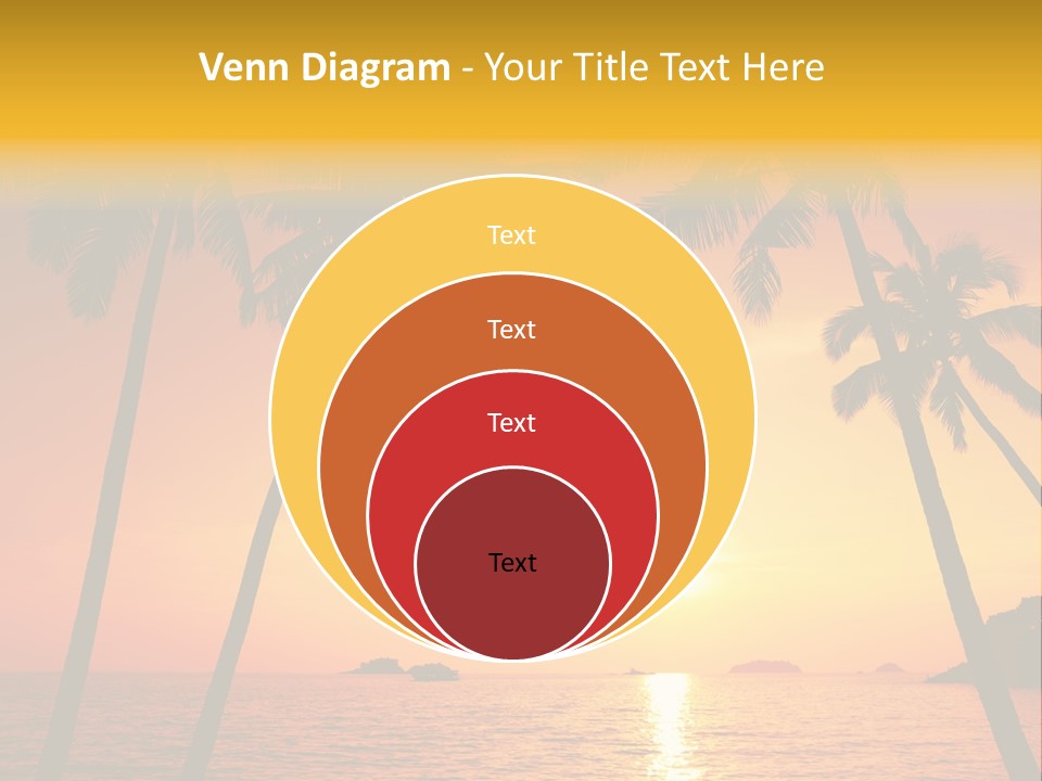 Beautiful Recreation Orange PowerPoint Template