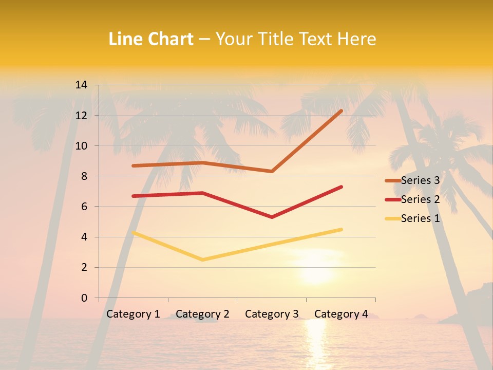 Beautiful Recreation Orange PowerPoint Template