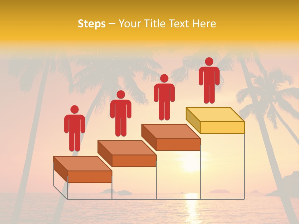 Beautiful Recreation Orange PowerPoint Template