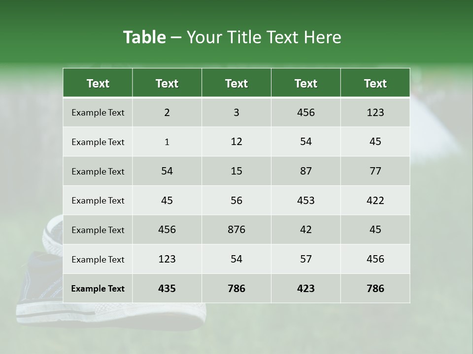 Active Nobody Scenics PowerPoint Template
