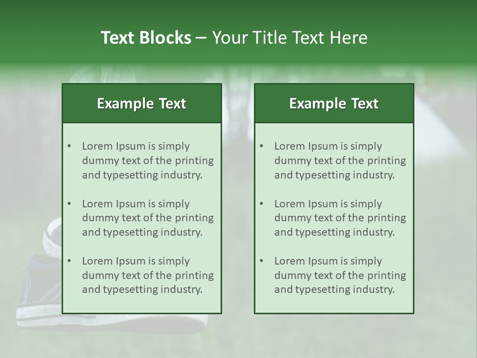 Active Nobody Scenics PowerPoint Template