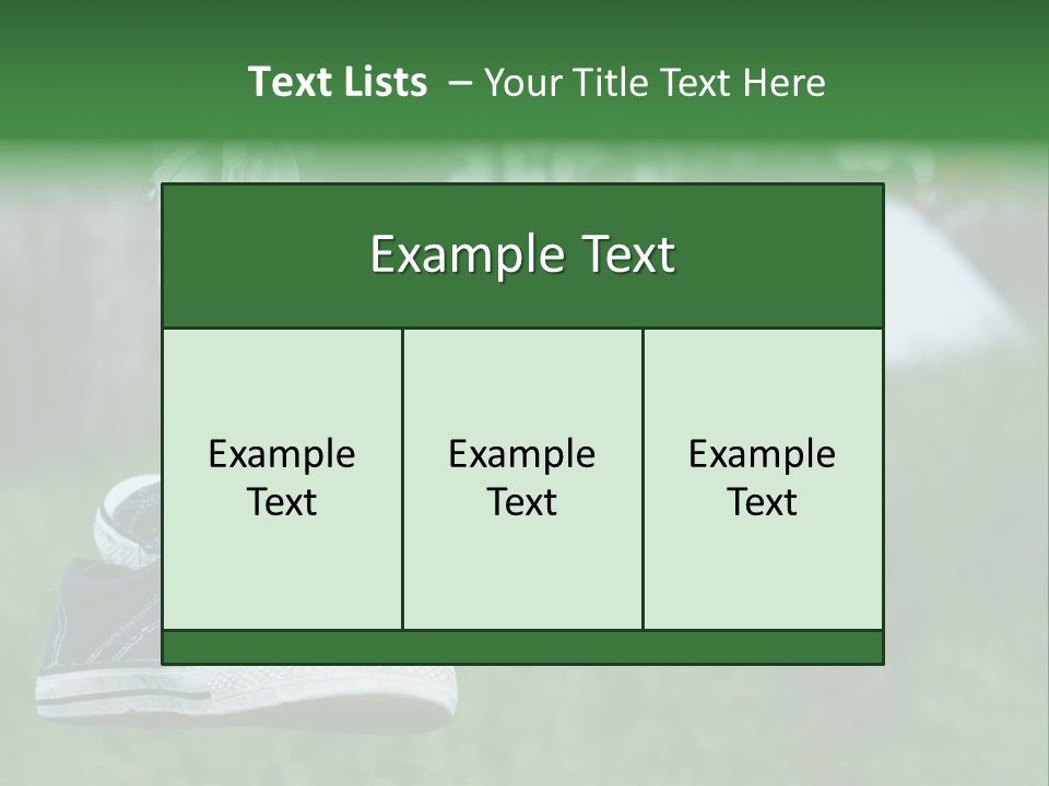 Active Nobody Scenics PowerPoint Template