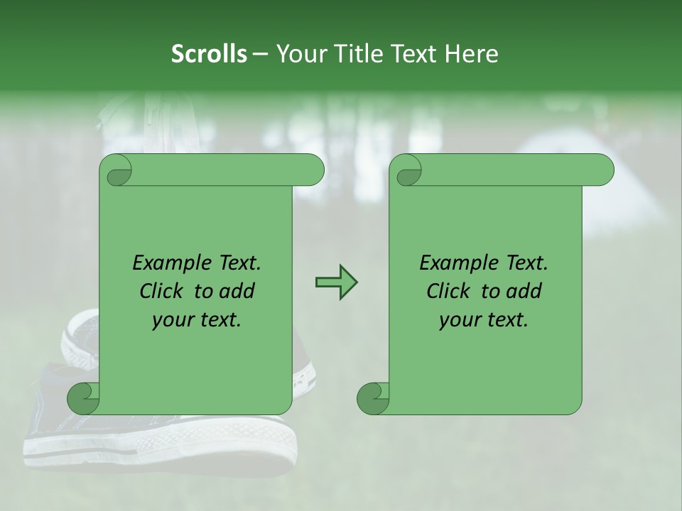 Active Nobody Scenics PowerPoint Template