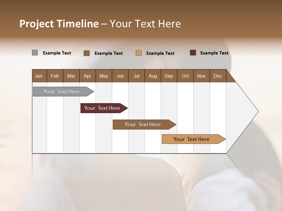 Togetherness Wife Portrait PowerPoint Template