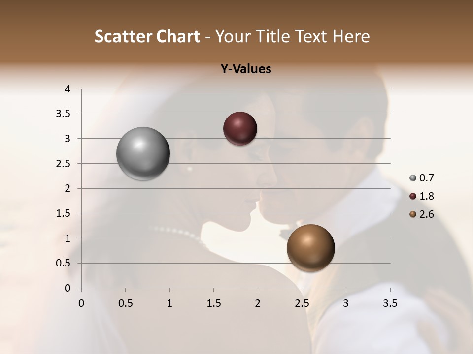 Togetherness Wife Portrait PowerPoint Template