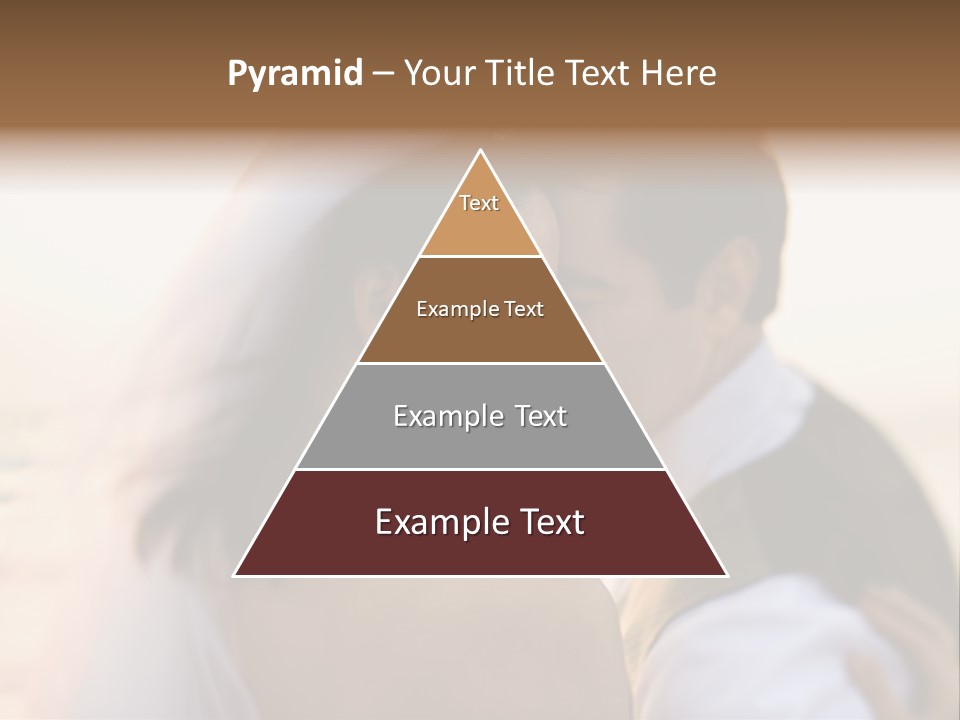 Togetherness Wife Portrait PowerPoint Template