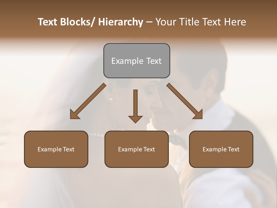 Togetherness Wife Portrait PowerPoint Template