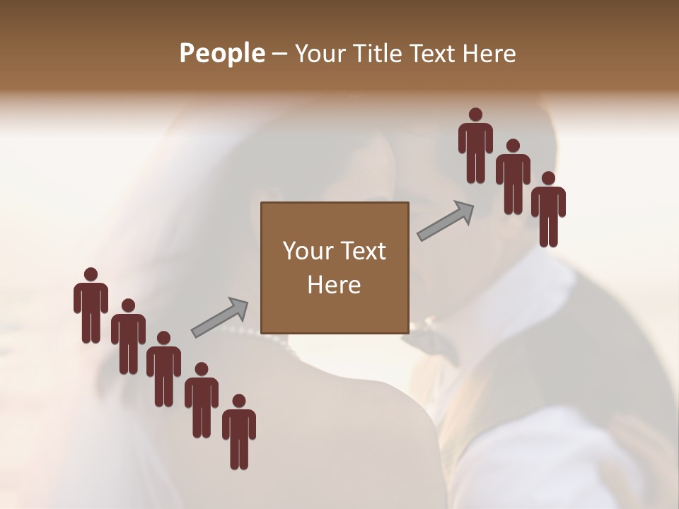 Togetherness Wife Portrait PowerPoint Template