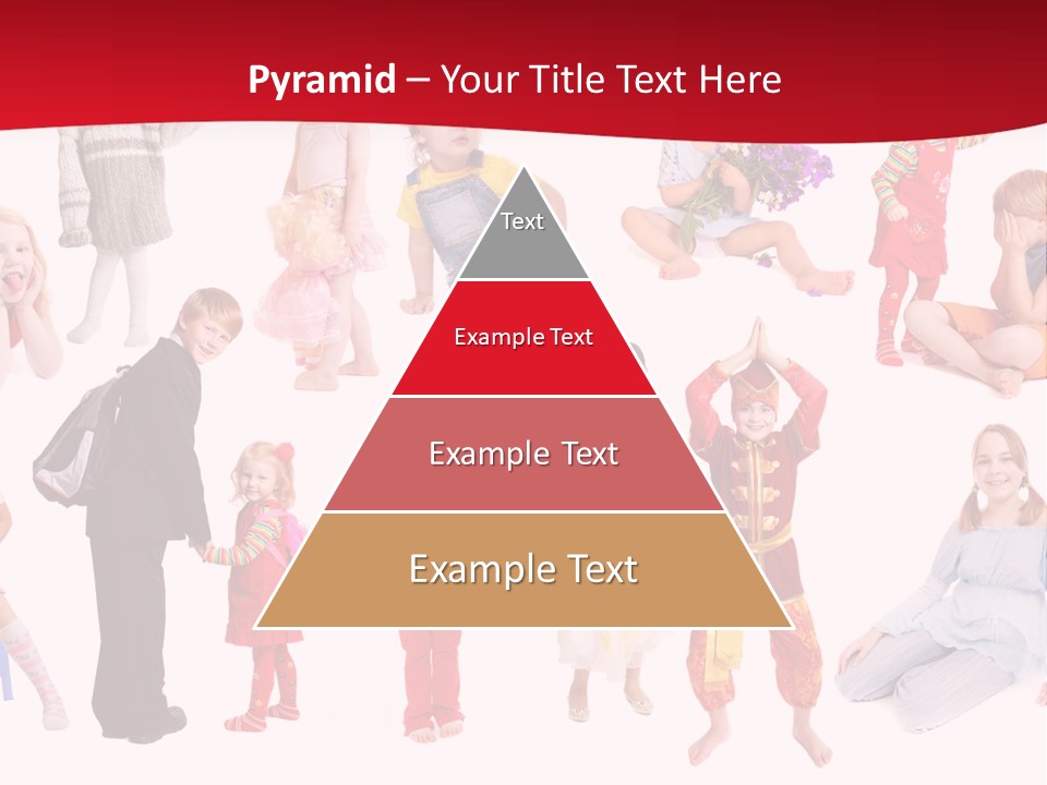 Blond Toy Happy PowerPoint Template