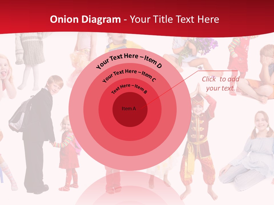 Blond Toy Happy PowerPoint Template