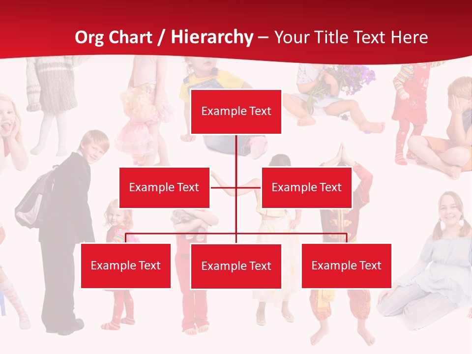 Blond Toy Happy PowerPoint Template