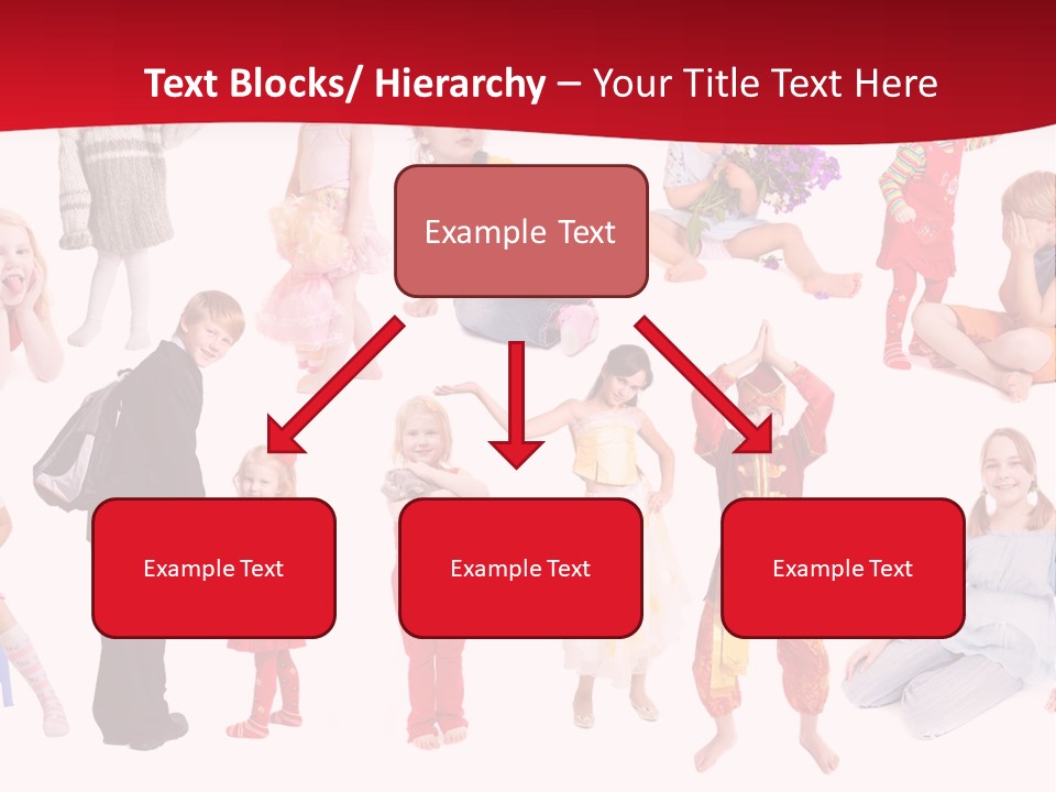 Blond Toy Happy PowerPoint Template