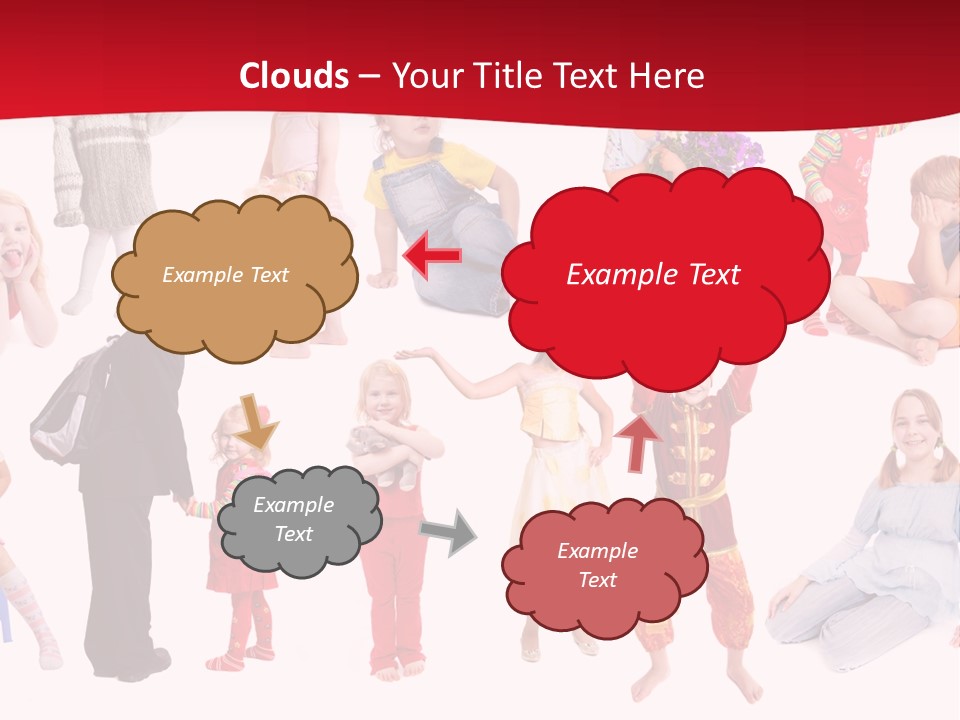 Blond Toy Happy PowerPoint Template