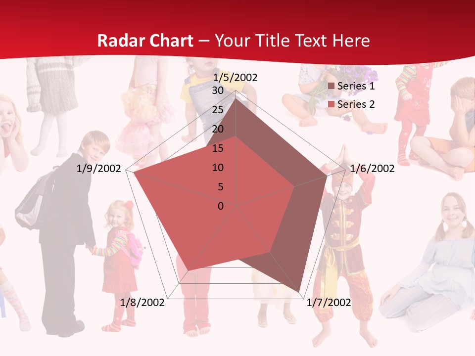 Blond Toy Happy PowerPoint Template