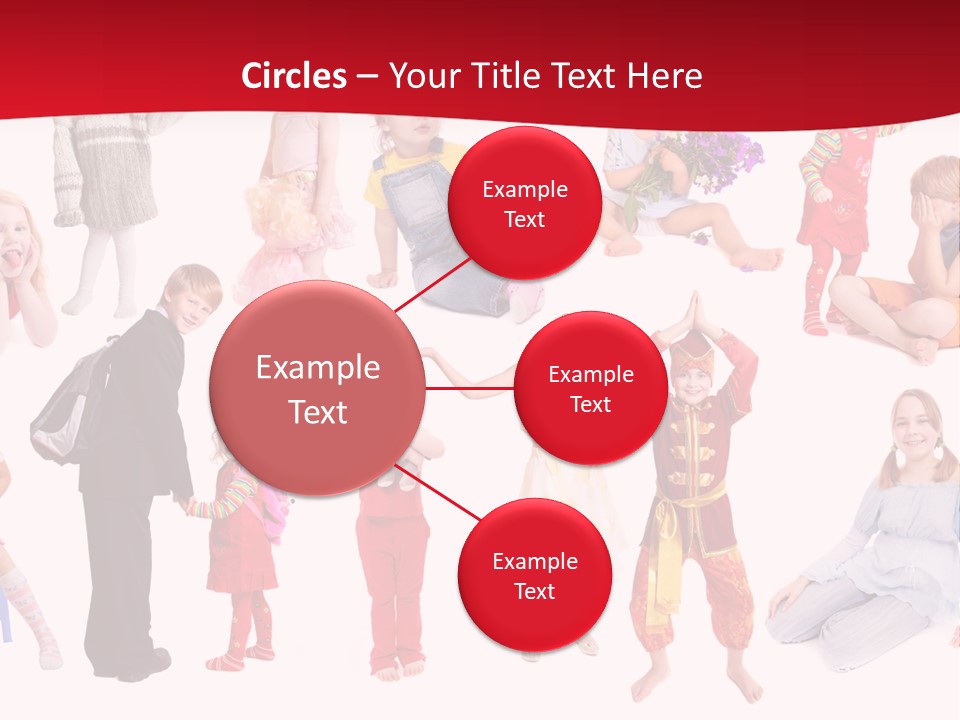 Blond Toy Happy PowerPoint Template