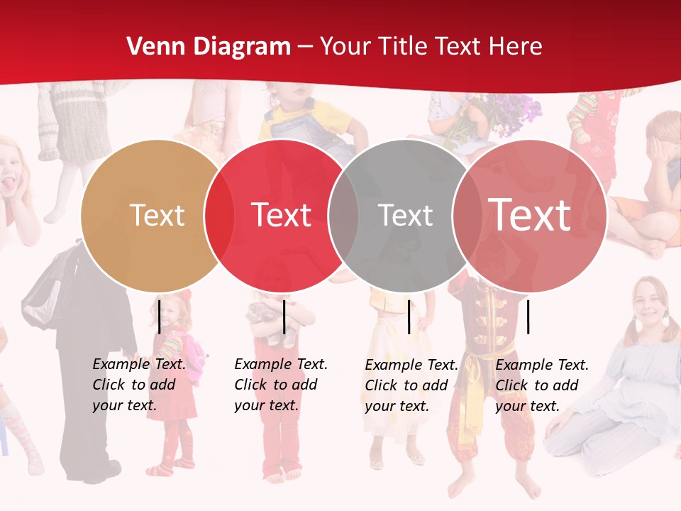 Blond Toy Happy PowerPoint Template