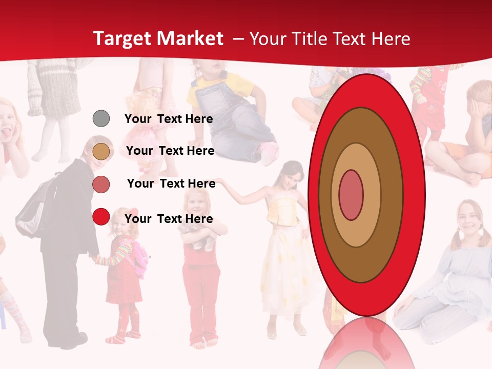 Blond Toy Happy PowerPoint Template