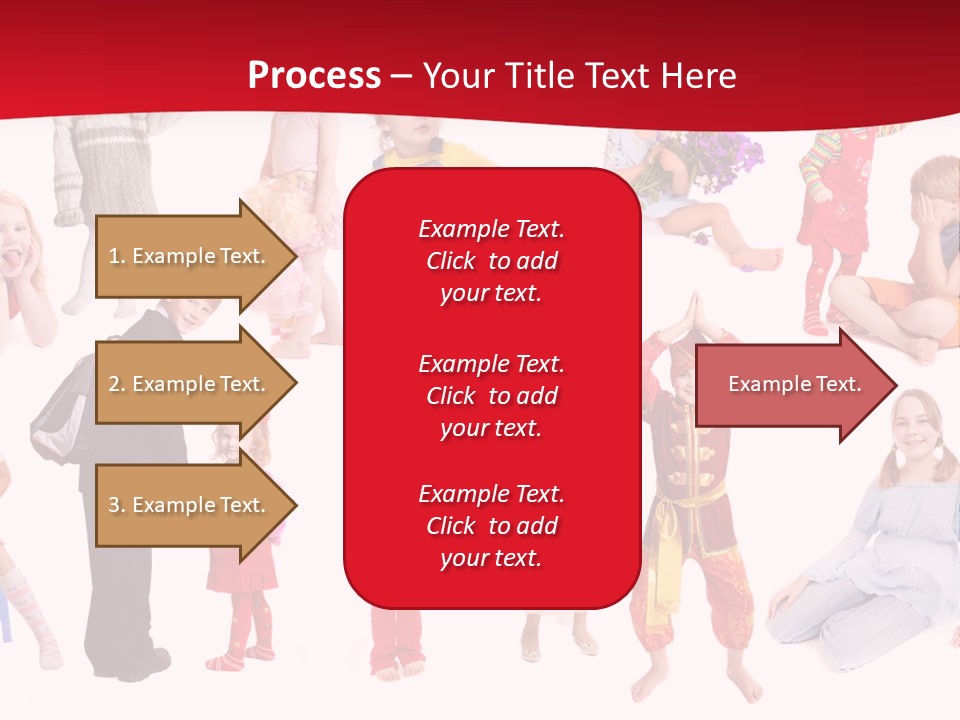 Blond Toy Happy PowerPoint Template