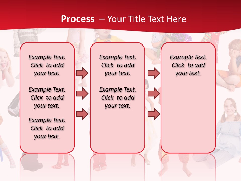 Blond Toy Happy PowerPoint Template