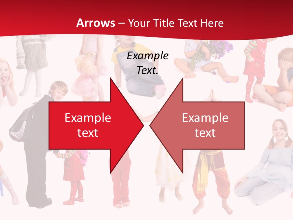 Blond Toy Happy PowerPoint Template