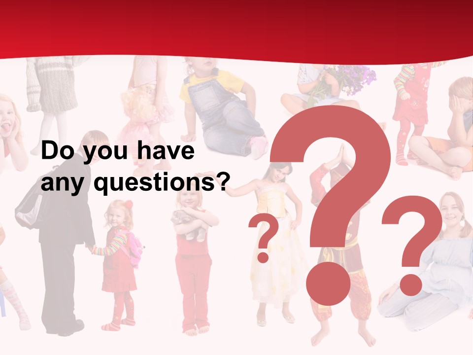 Blond Toy Happy PowerPoint Template