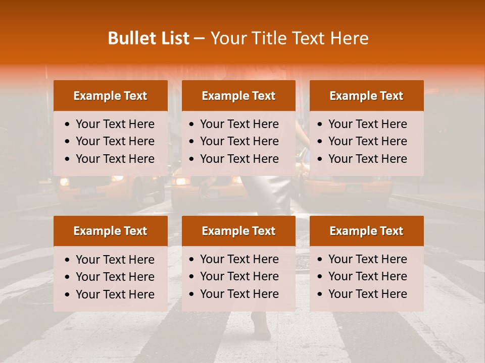 City Road Fashion PowerPoint Template