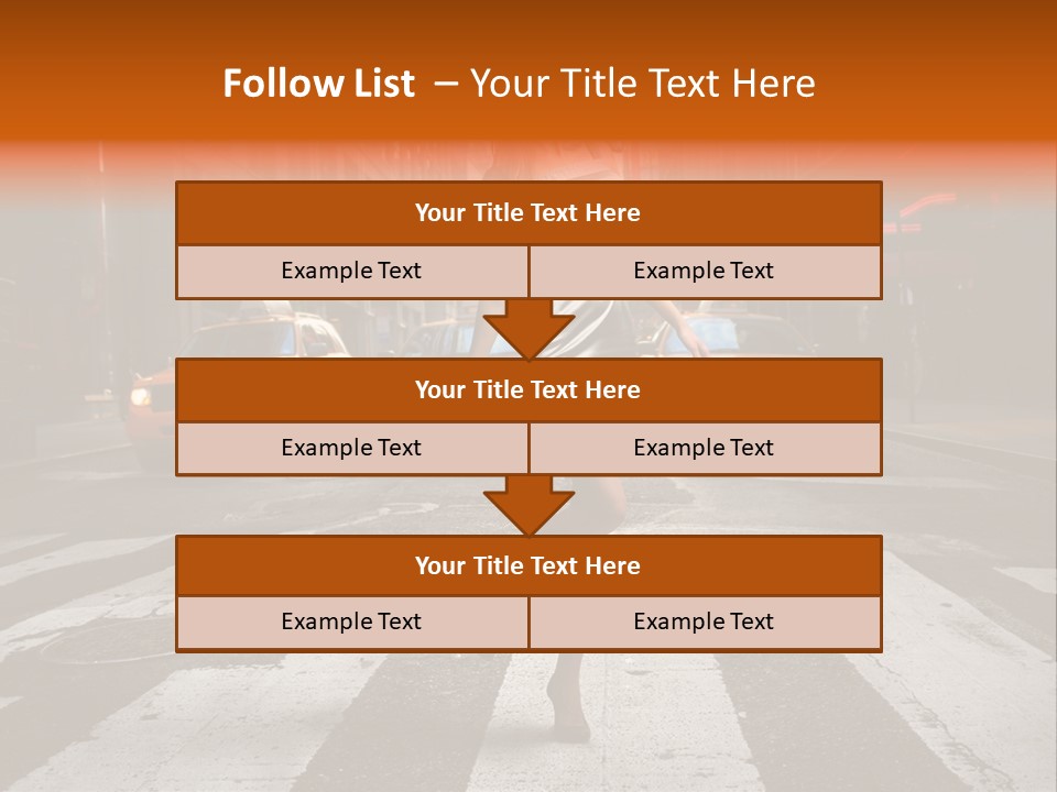 City Road Fashion PowerPoint Template