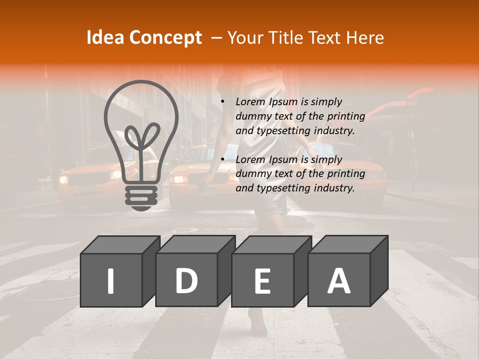 City Road Fashion PowerPoint Template