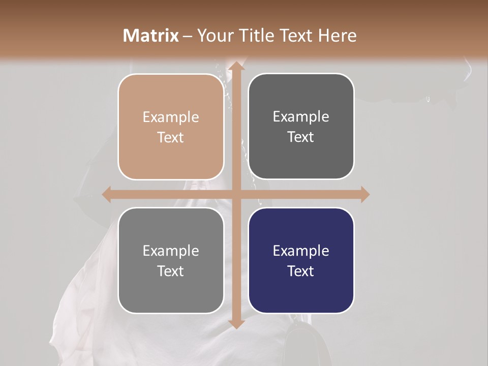 Bag Desire Attractive PowerPoint Template