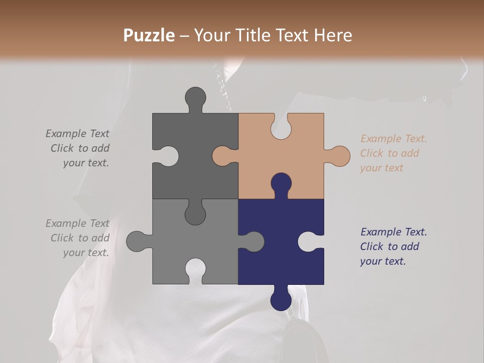 Bag Desire Attractive PowerPoint Template