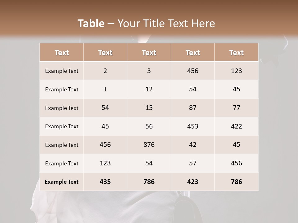 Bag Desire Attractive PowerPoint Template