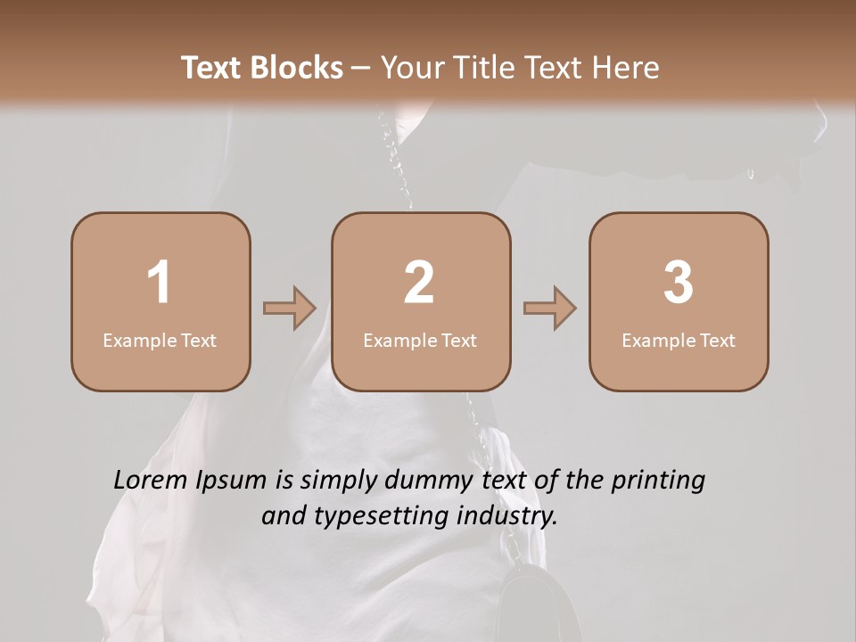 Bag Desire Attractive PowerPoint Template