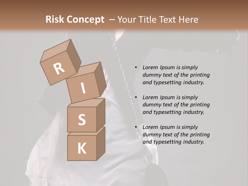 Bag Desire Attractive PowerPoint Template