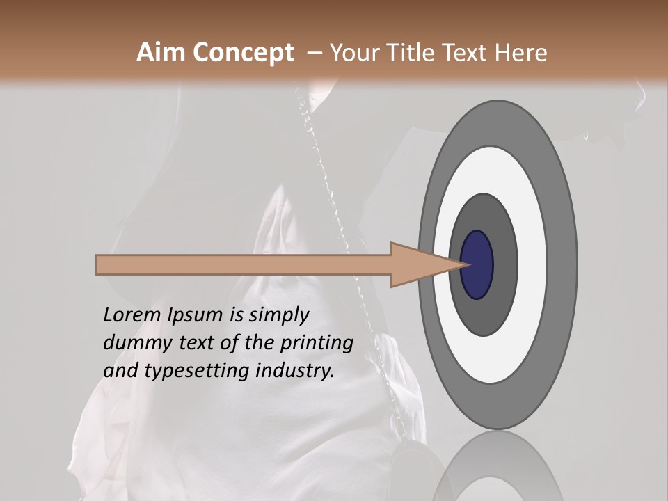 Bag Desire Attractive PowerPoint Template